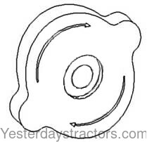 John Deere 2030 Radiator Cap AT29054