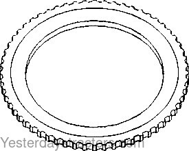 Ford 6000 Friction Plate C0NN7B455A