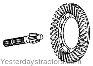 Ford 3000 Ring Gear and Pinion Set C5NN4209G