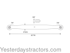 Ford 601 Lower Lift Arm R\H (Cat 1\1) C5NN555AN