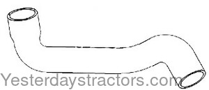 Ford 7610 Radiator Hose Lower D5NN8286F