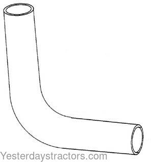 Ford TW30 Radiator Hose Upper D8NN8260BB