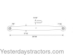 Ford 3000 Lower Link Lift Arm (CAT 1\2) E5NN555AA