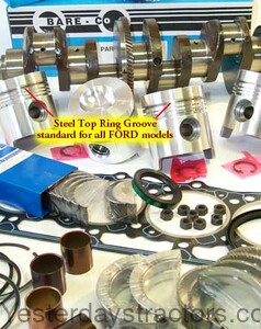 Ford 3000 Engine Overhaul Kit with Crankshaft EKMC28