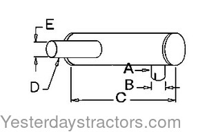 Case 600 Muffler F81620