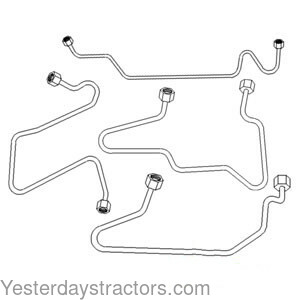 Ford 6600 Injection Line Set FPL400