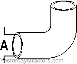 Oliver Super 88 Radiator Hose M518