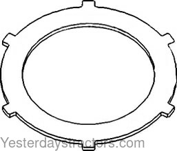 John Deere 1010 Steering Clutch Disc M872T