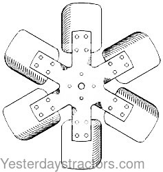 Ford 600 Fan Blade NCA8600B