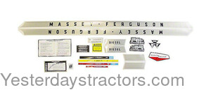 Massey Ferguson 175 Decal Set R1485