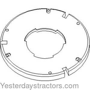 John Deere 4430 Clutch Plate R57330