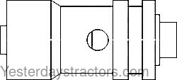 John Deere 3020 Hydraulic Pump Stroke Control Valve RE10712