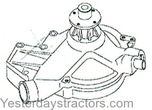 John Deere 4640 Water Pump RE20022