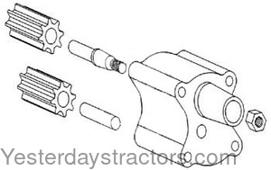 John Deere 820 Oil Pump RE35685