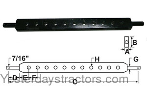 S60155 Drawbar S60155