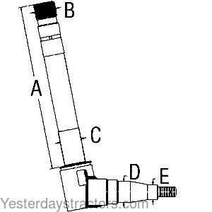 Ford 1710 Spindle SBA330310790