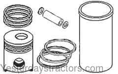 Farmall 130 Sleeve and Piston Kit 3 1\8 Bore SK260