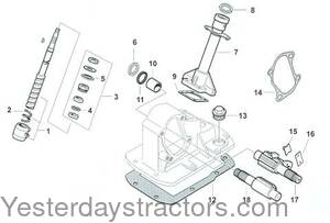 Ferguson FE35 Manual Steering Gear and Related Components SPX_FERG_F2_6