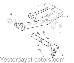 Ferguson FE35 Brake Linkage and Related Components SPX_FERG_F6_2