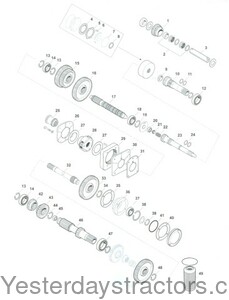 Massey Ferguson 285 Multipower Transmission and Related Parts SPX_MF5_12