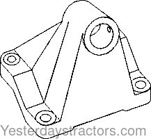 John Deere 2010 Front Axle Support T13405