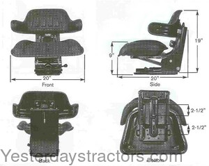 TS1040ATSP Universal Seat TS1040ATSP